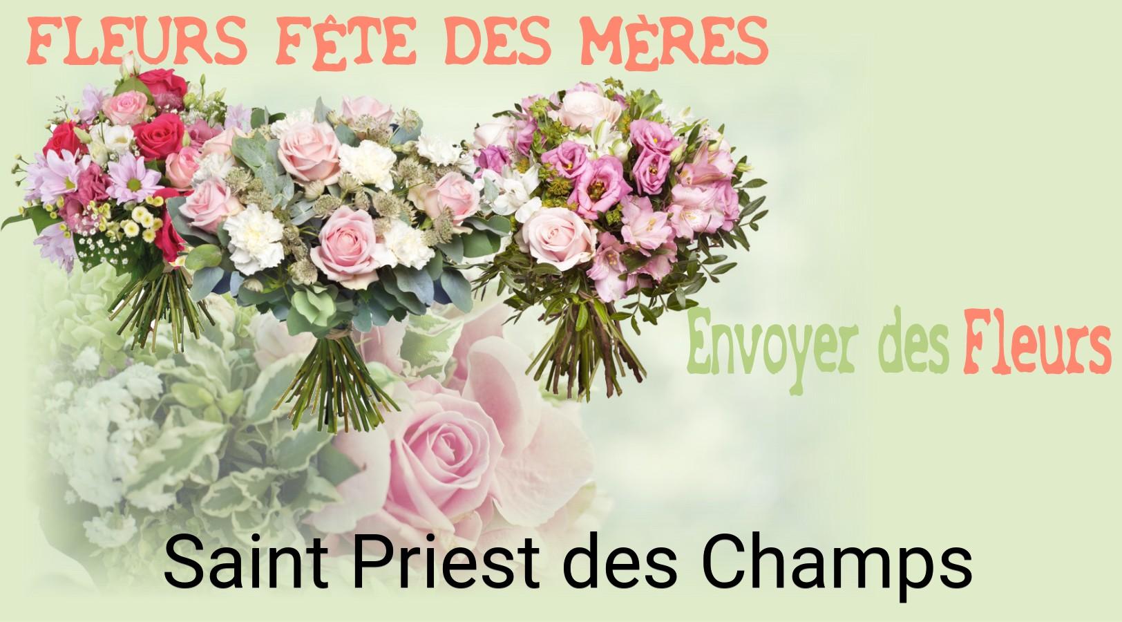 Bouquet de Fête des Mères livré à Saint-Priest-des-Champs